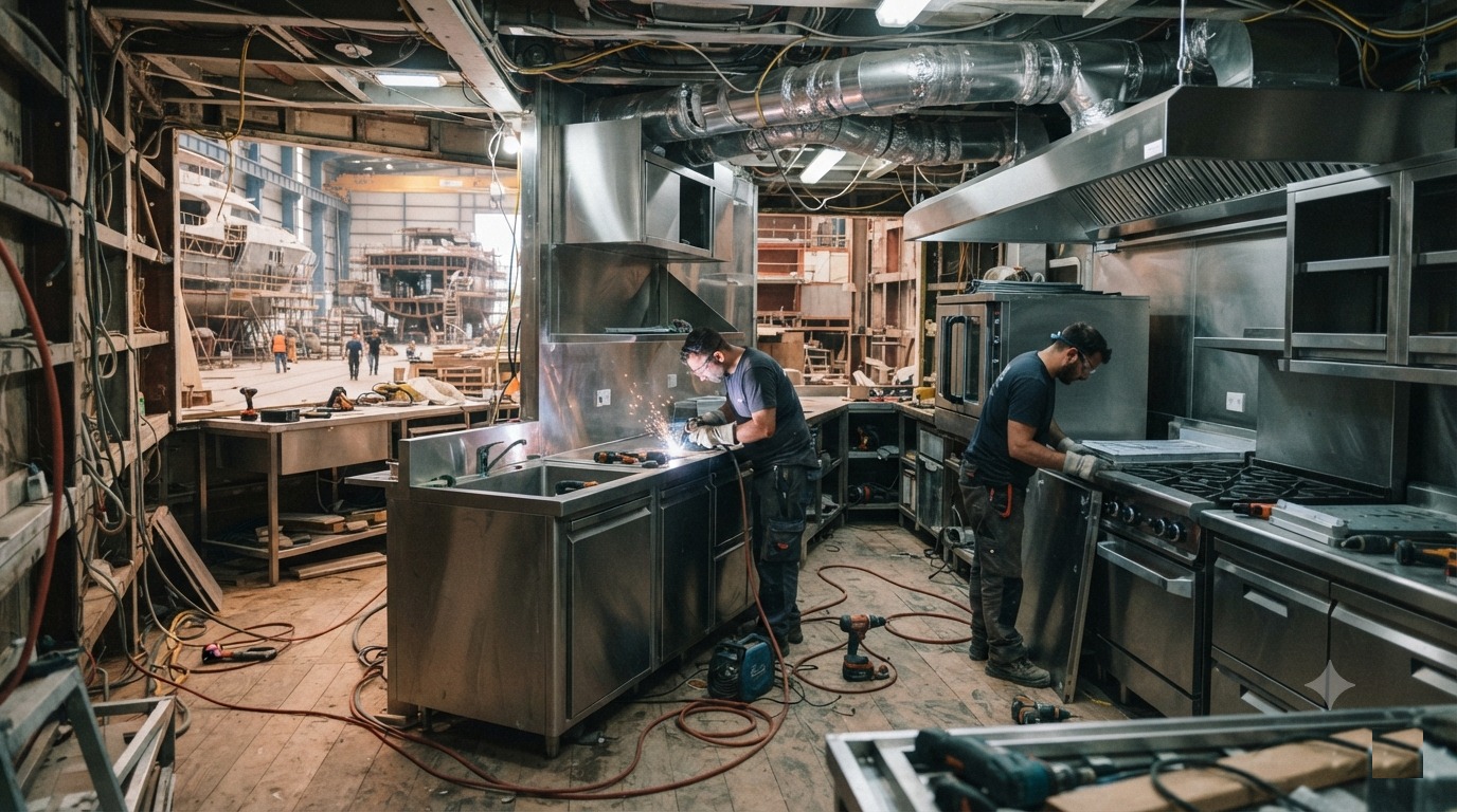 New Build superyacht galley FAQ