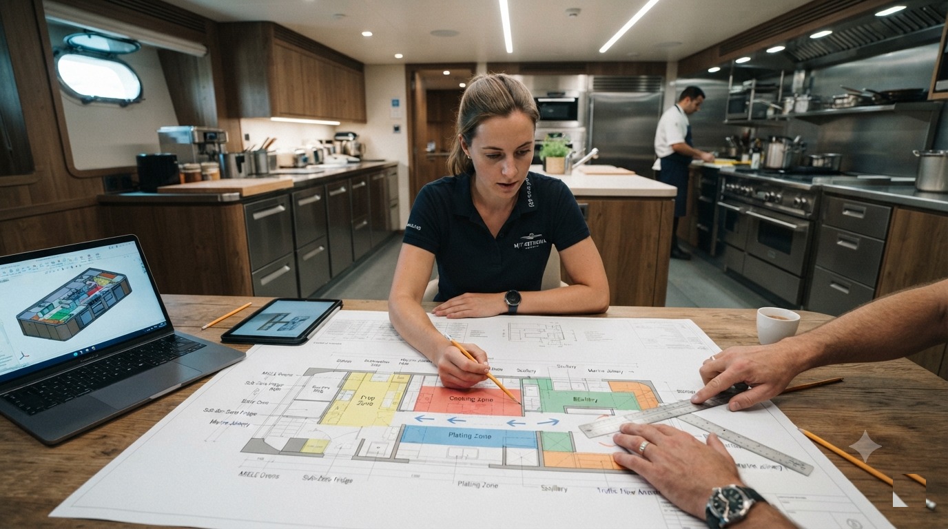 Superyacht Galley Design Principles