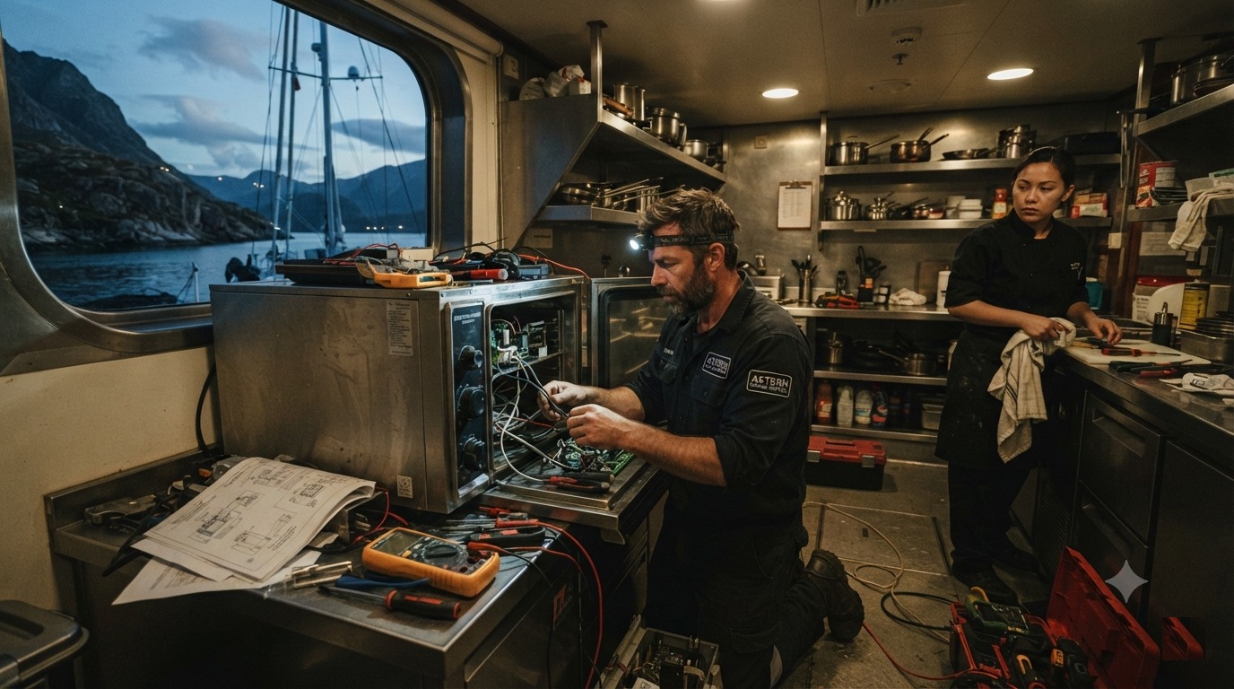 Expedition Motor Yacht — Emergency Equipment Replacement
