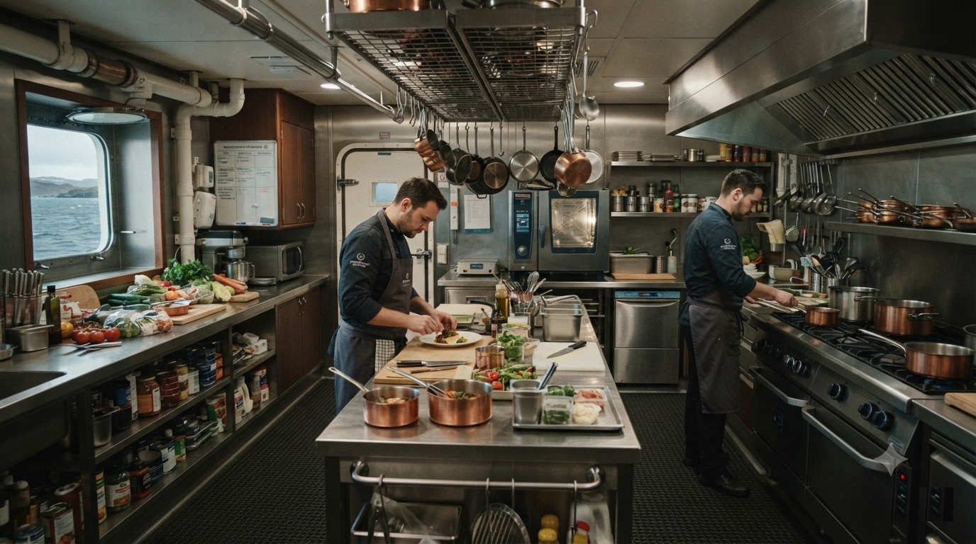 Explorer Superyacht — 65m New Build Galley