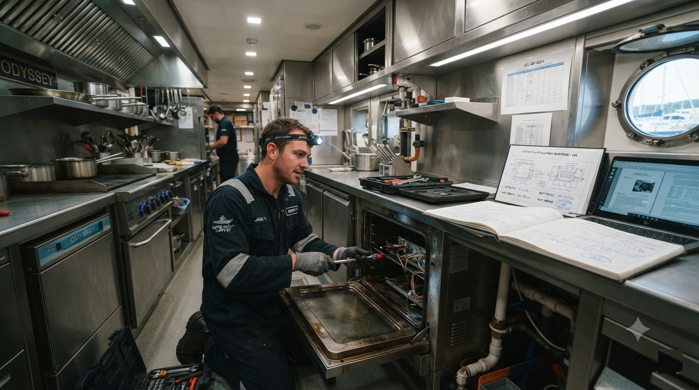 Superyacht Galley Equipment Lifespan Guide