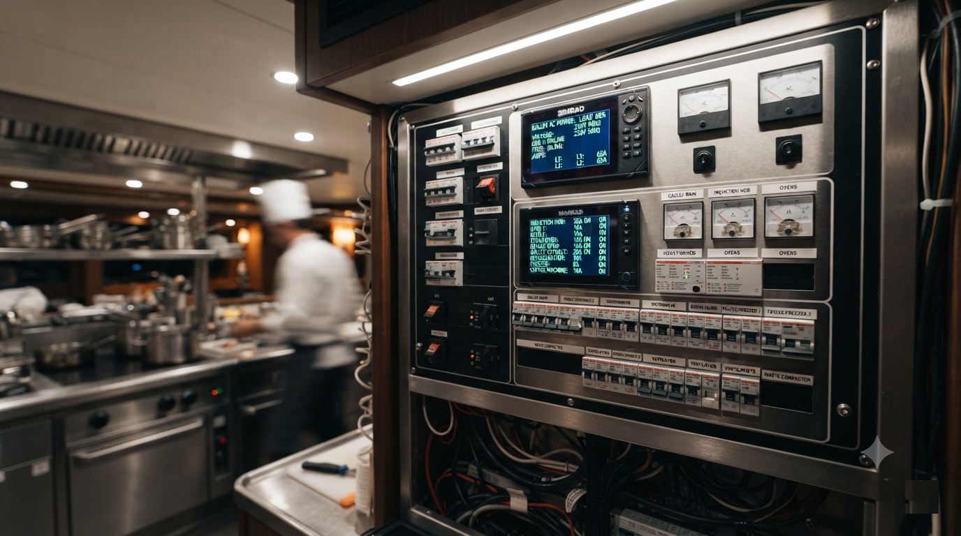 Superyacht Galley Power Requirements Guide
