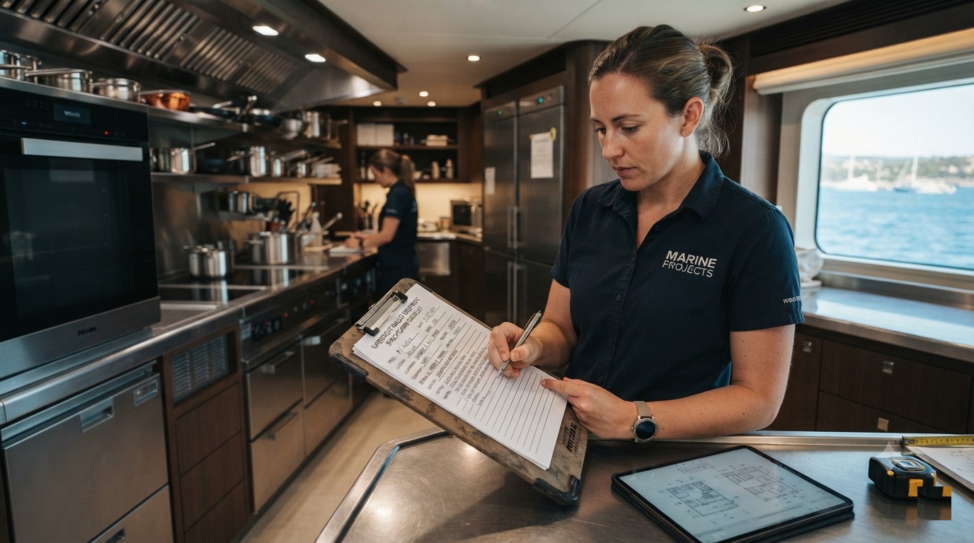 Superyacht Galley Specification Checklist