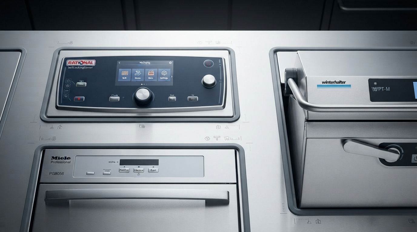 Leading superyacht galley equipment brands — Rational, Miele, Dometic and more supplied by The Superyacht Galley