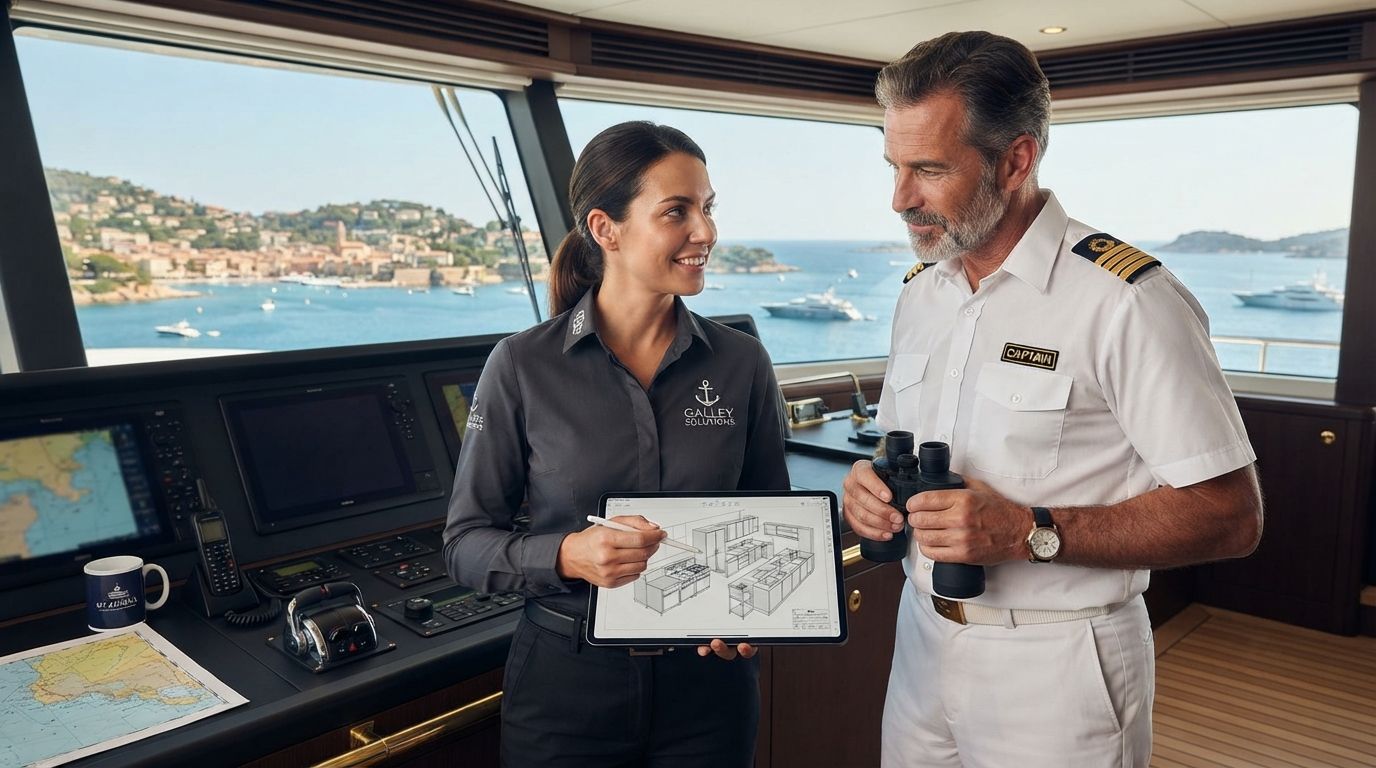 Superyacht galley frequently asked questions — expert answers on design, equipment and compliance