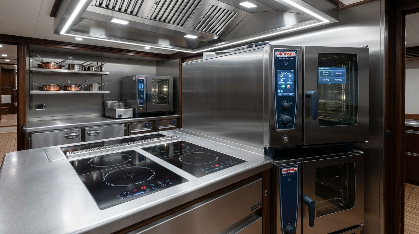 Superyacht galley glossary — equipment and industry terminology explained by specialists