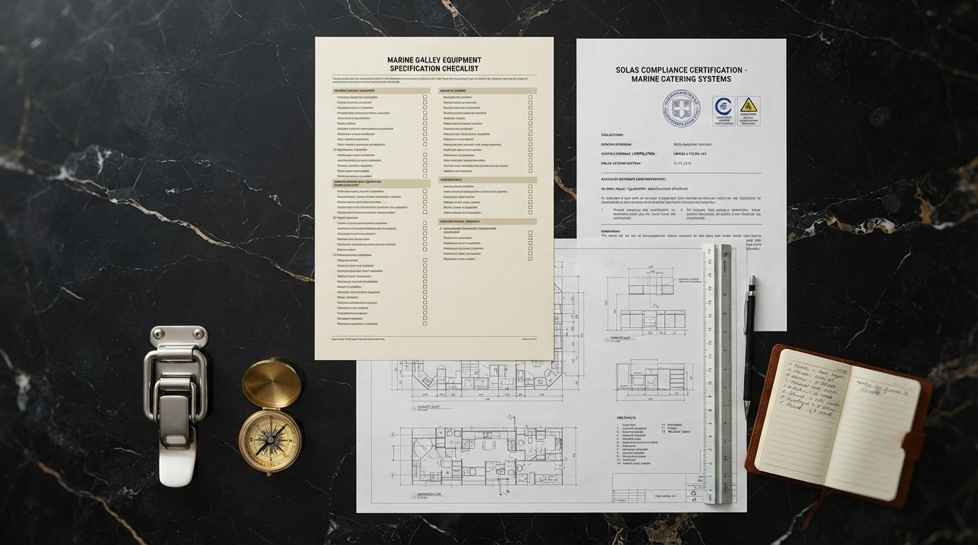 Free superyacht galley resources — guides, checklists and technical references by The Superyacht Galley