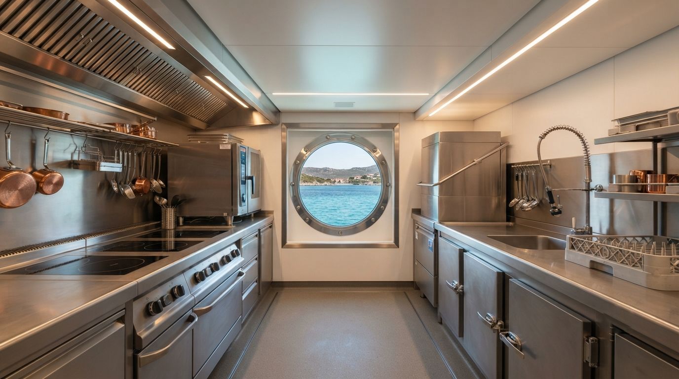 Superyacht galley solutions for new builds, refits and charter yachts — The Superyacht Galley